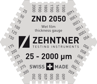 ZND 2050 Wet film thickness gauge