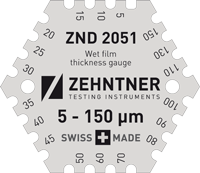 ZND 2051 Wet film thickness gauge