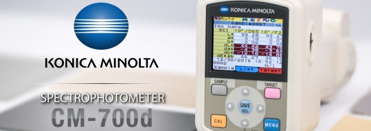 Спектрофотометр Konica Minolta CM-700d — Ваша козырная карта, когда на кону хороший цвет